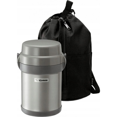 Zojirushi SL JAF14 HG Termoska jídelní 4dílná šedá 1,23 l