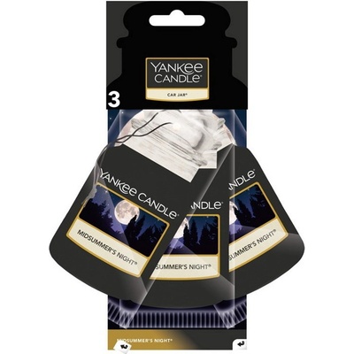 Yankee Candle Evening Stroll papírová visačka 3 ks