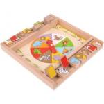 Bigjigs Toys - Дървена игра с животни (BJ698)