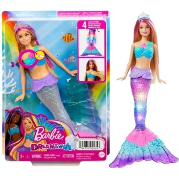 Barbie Blikající mořská panna Blondýnka