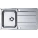 Alveus Line Max - Мивка 86х50 см, неръждаема стомана 1144641 (1144641) Мивка за вграждане