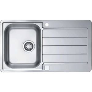 Alveus Line Max - Мивка 86х50 см, неръждаема стомана 1144641 (1144641) Мивка за вграждане