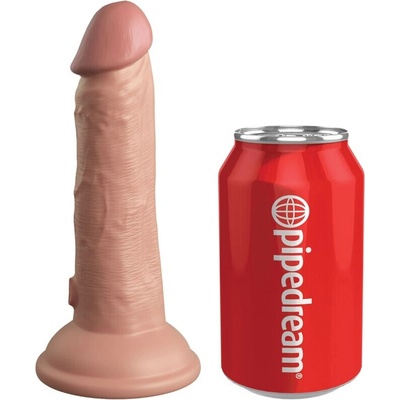 King Cock Elite Realistic Dildo Vibrating & Silicone 15.2 Cm