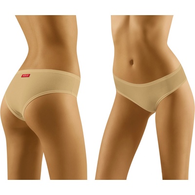 Wol-Bar Бикини Figi-Cosy-Soft-Beowe-BeowyV-53374-Beżowy - Черен, размер M