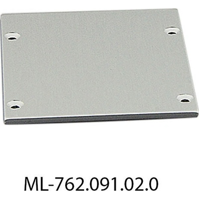 ML-762.091.02.0 Koncovka pro ZT bez otvoru, kovová, 1 ks