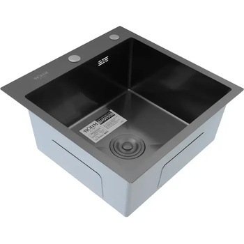 Böhm Кухненска мивка BOHM BH5050B Nano Black SUS304 500×500×215 мм (16975)