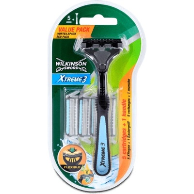 Wilkinson Sword Xtreme 3 Hybrid + 5 ks hlavic