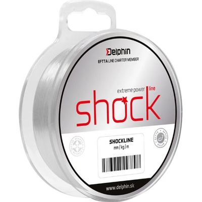 Delphin SHOCK Line transparent 80 m 0,50 mm 33 lb