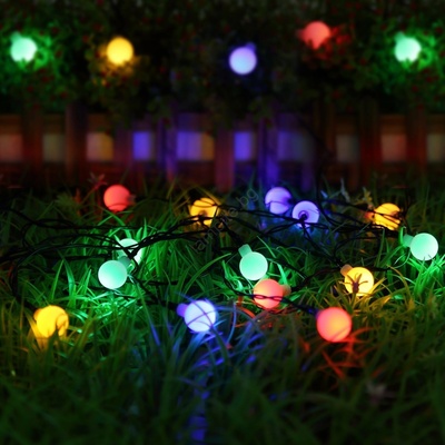 GLOBO 36803-20 - LED соларна гирлянда 20xLED/0, 6W/1, 2V IP44 (GL8884)