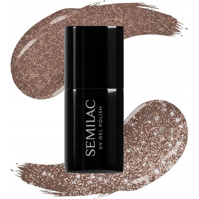 Semilac - gelový lak 408 Less Sugar 7ml Golden