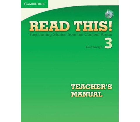 Read This!: 3 Tchr´s Manual
