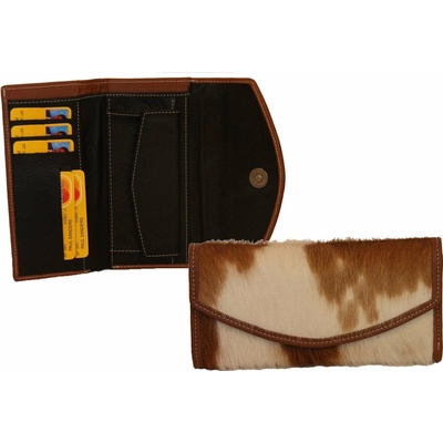 SCIPPIS LADIES WALLET COW - kožená dámská peněženka Alpenleder černá