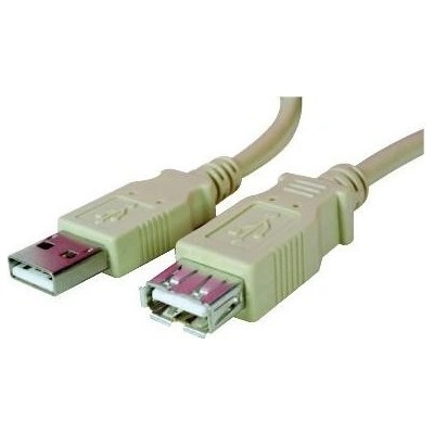 Logo 15851 USB (2.0), USB A M- USB A F, 3m, šedý