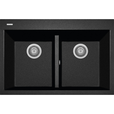 Plados Plados КУХНЕНСКА МИВКА one 84-20 838x559 ЧЕРНА (on8420/44)