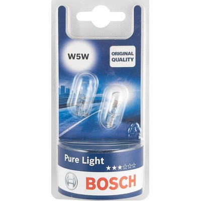 Bosch 1987301026 W5W W2,1x9,5d 12V 5W 2 ks