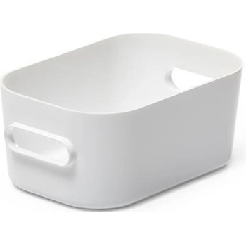 SMARTSTORE Úložný box, plastový, 0,6 l, "Compact XS", biely