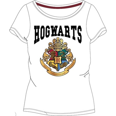 E plus M dívčí tričko Harry Potter bílá