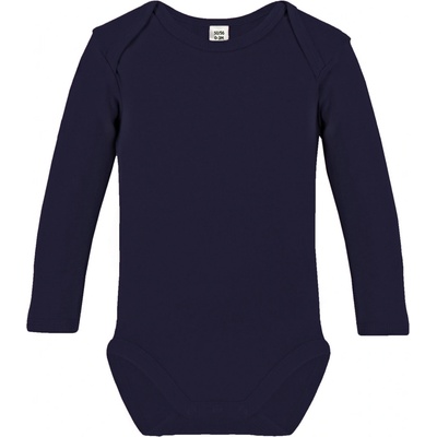 Link Kids Wear Detské body s dlhým rukávom Navy