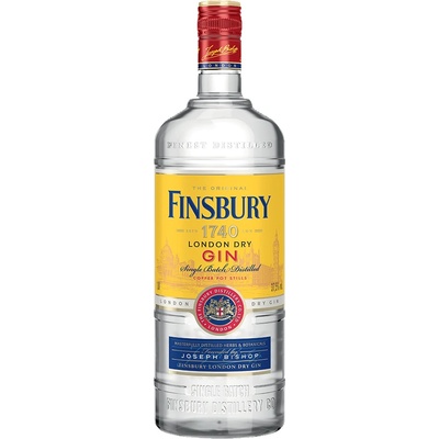 Finsbury London Dry 37,5% 1 l (čistá fľaša)