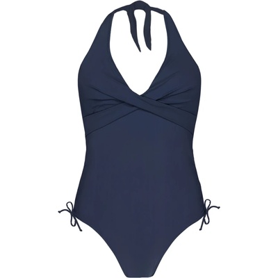Barts Дамски бански костюм Barts Women's Solid Halter One Piece Swimsuit - Navy - размер 44 (EU) (150-6466-0215)
