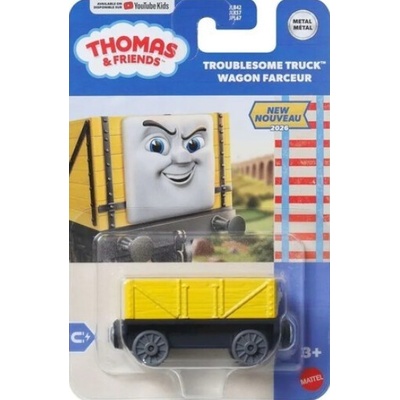 Fisher Price Tomáš a přátelé Malá kovová mašinka TROUBLESOME TRUCK, JLB47 – Zboží Dáma