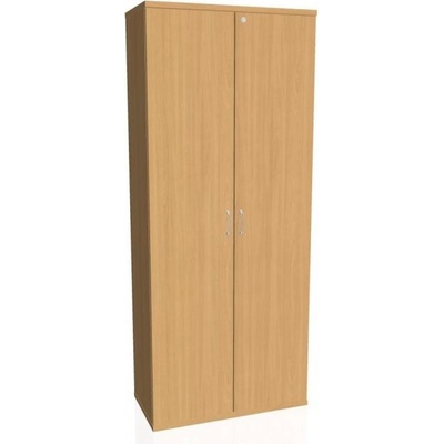 Hobis Šatňová skriňa Strong, zámok, 80x192x40 cm, buk/buk