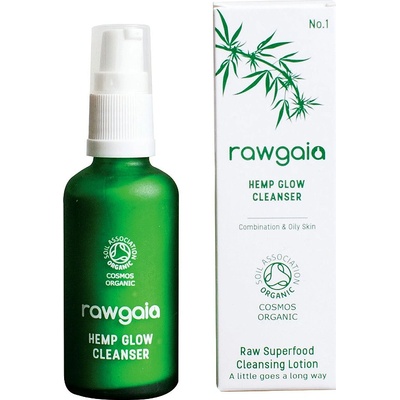 RawGaia Hemp Glow jemné čisticí mléko 50 ml