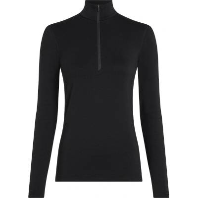 Icebreaker W Mer Core Heavyweight LS Half Z Размер: M / Цвят: черен