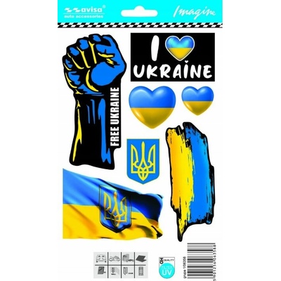 PREXIM komplet samolepek ukraine