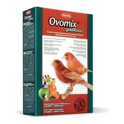 Padovan Ovomix Rosso Gold Red - Хранителна добавка за зърноядни птици 300 гр