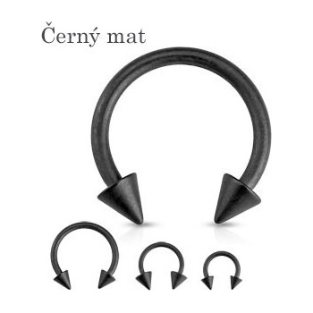 Steel Edge piercingy do ucha SEHTM02 rozmery mm: 1,2*8*3