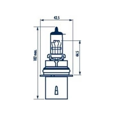 Narva 9007 65 HB5 PX29t 12V 55W