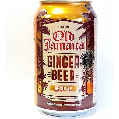 Old Jamaica zázvorové pivo plech 330 ml