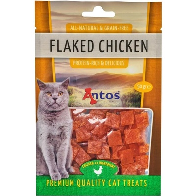 Antos Cat treats kuracie štvorčeky 50 g