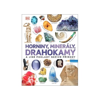 Kniha Horniny, minerály, drahokamy