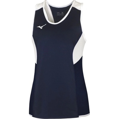 Mizuno Authentic Singlet Jr navy/white