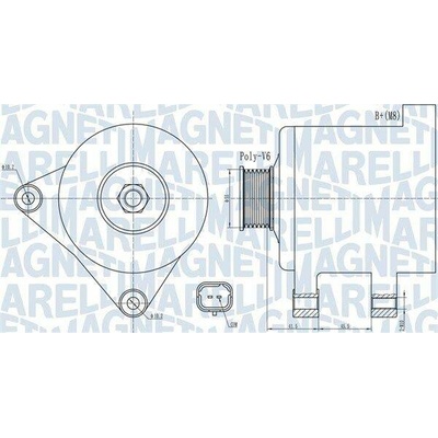 Generátor MAGNETI MARELLI 063732015010