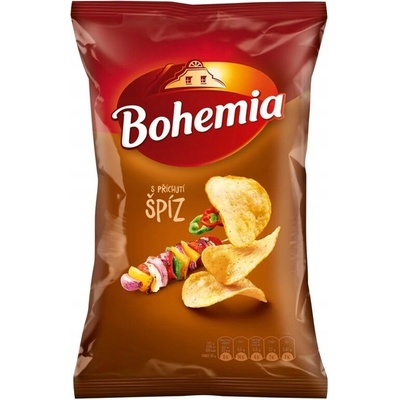 Bohemia Chips s príchuťou špíz 130 g