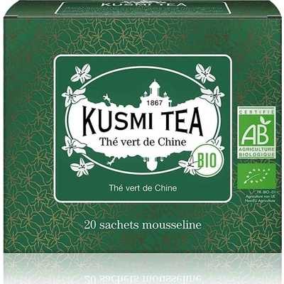 Kusmi Tea Chinese green tea 20 mušelínových sáčků 40 g