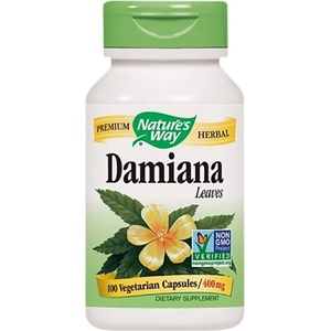 Nature's Way Damiana Leaves [100 капсули]