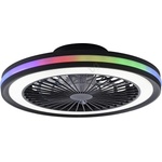 Neuhaus Lighting Group Just light. 14649-18 - led rgbw таванен вентилатор brandon led/36w/230v + do (w4759)