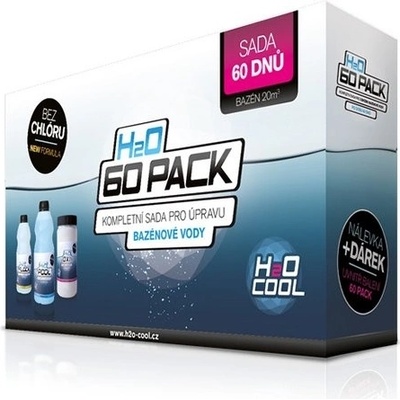 H2O COOL 60 PACK sada bezchlorové chemie