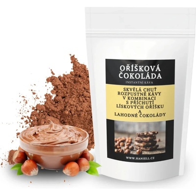 Haniell Káva rozpustná Oříšková čokoláda 0,5 kg