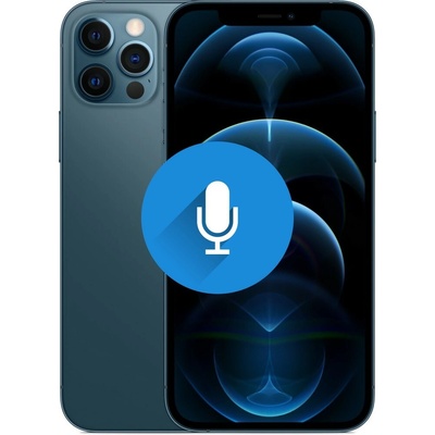 Apple iPhone 12 Pro - Výmena mikrofónu - nepočuť ma pri hovore