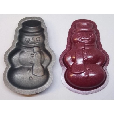 Dortisimo Formičky teflonové Sněhuláci 7,5 cm 10 ks