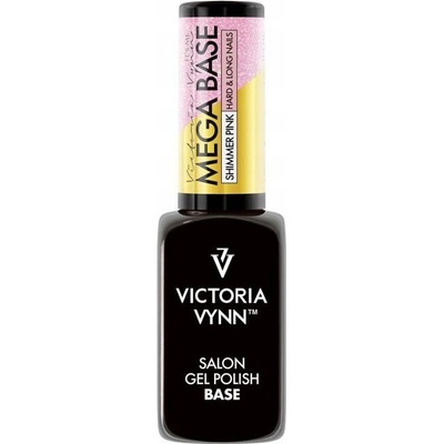 Victoria Vynn Hybridní báze Gel Polish Mega Base Shimmer Pink 8ml