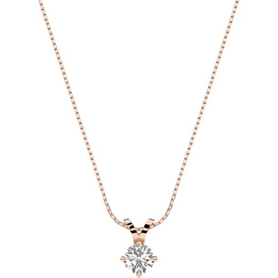 Cara Diamanti Дамско колие от розово злато с диамант 0.50Ct Cara Diamanti K104-10037R(5.1) (K104-10037R(5.1))