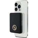 GUESS Преносима батерия Guess MagSafe 4G Strassed Metal Logo, 15W, 5000mAh, (3666339172152)