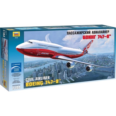 Zvezda Boeing 747 8 7010 1:144