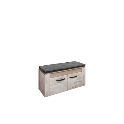 Bogdan Furniture I Шкаф за обувки Mod 4072, Дъб пиемона/Сонома арвен